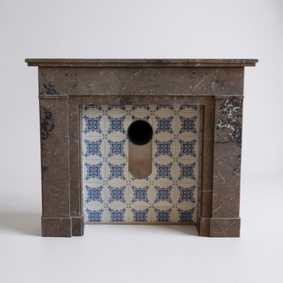 Rood marmeren omloop schouw Nr. 5242