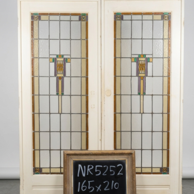 Glas in lood schuifdeuren Nr. 5252
