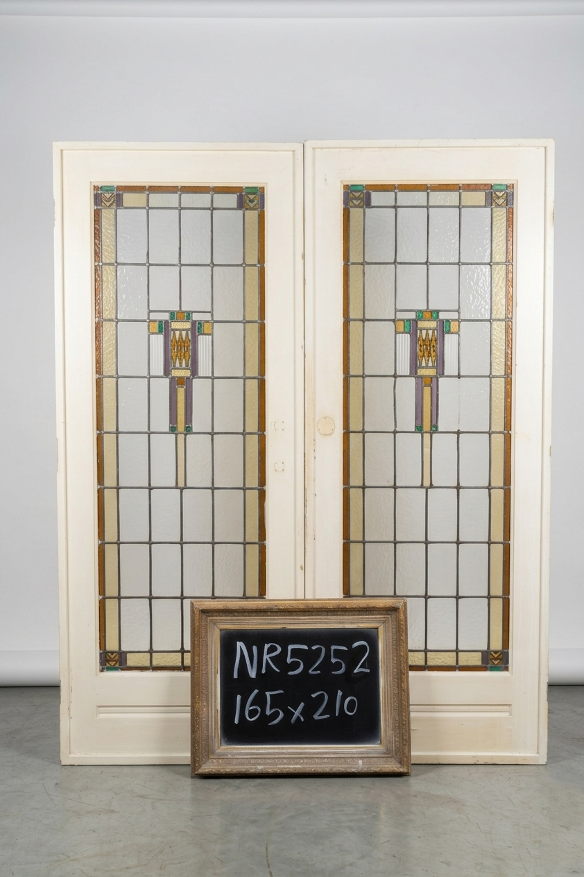 Glas in lood schuifdeuren 5252 1