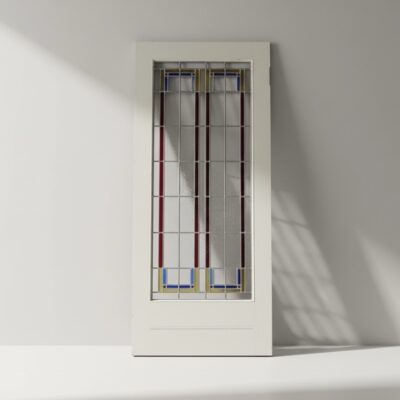 Glas in lood tochtdeur Nr 1450