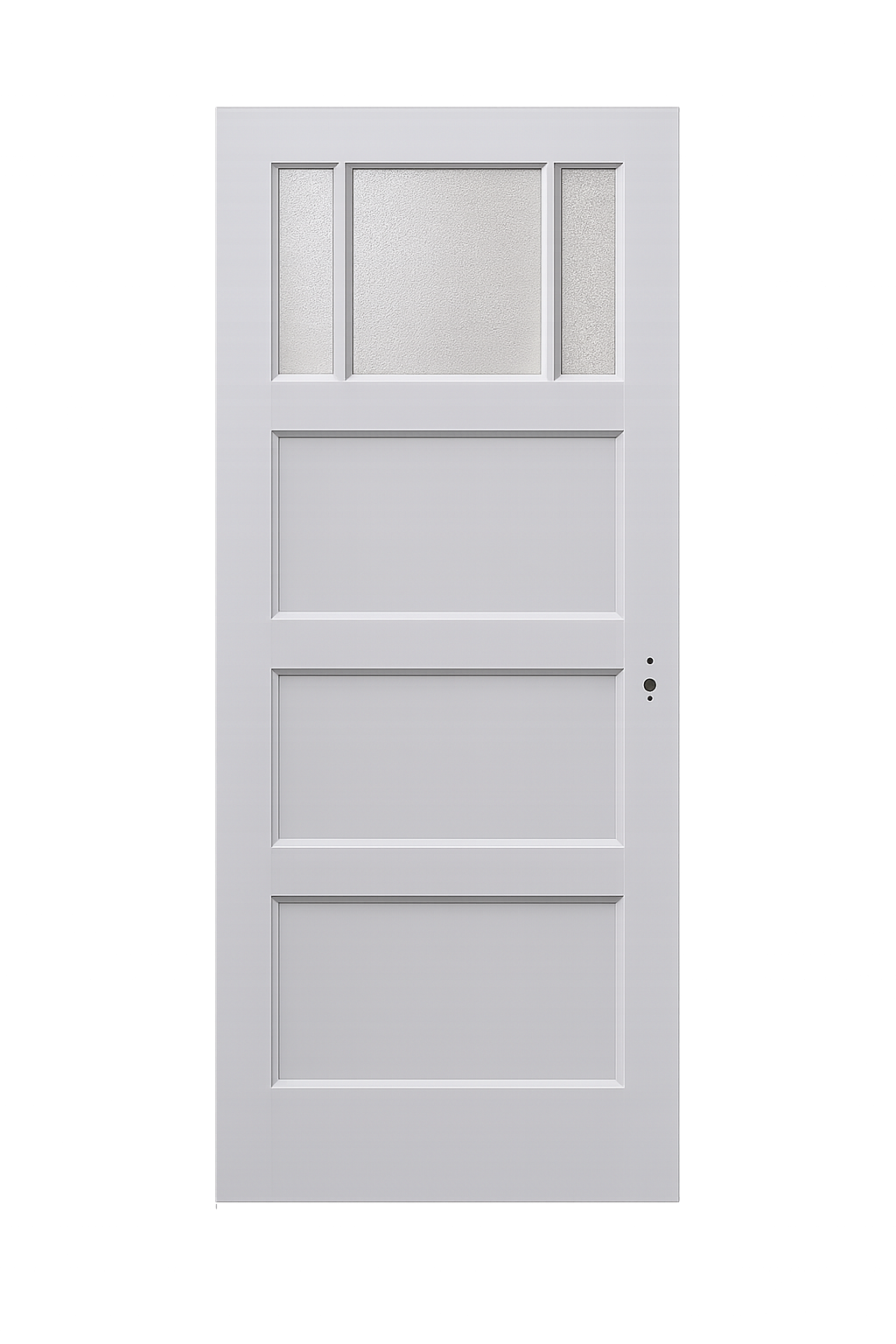 Jaren 30 deur herkennen: types, modellen en kenmerken 7 Bruynzeel deur 4 vlaks met glas bovenzijde