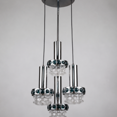 Vintage cascade hang lamp.